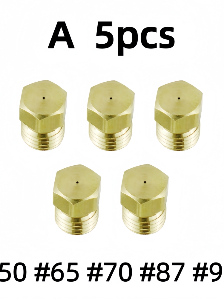 5pcs Brass Gas Jet Nozzles Bur - Home Cooking Gas 评论和价格